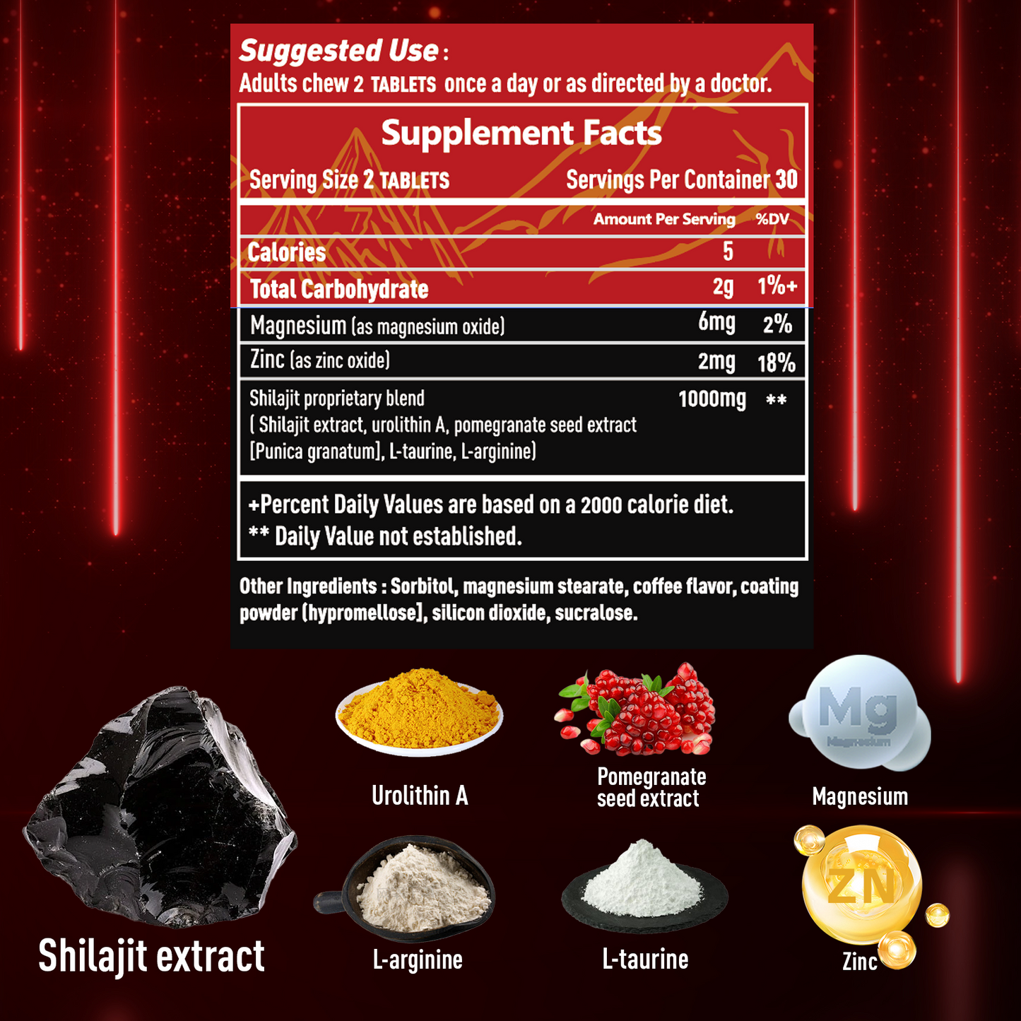 Vajsp Shilajit 7-in-1 Energy and Endurance Supplement