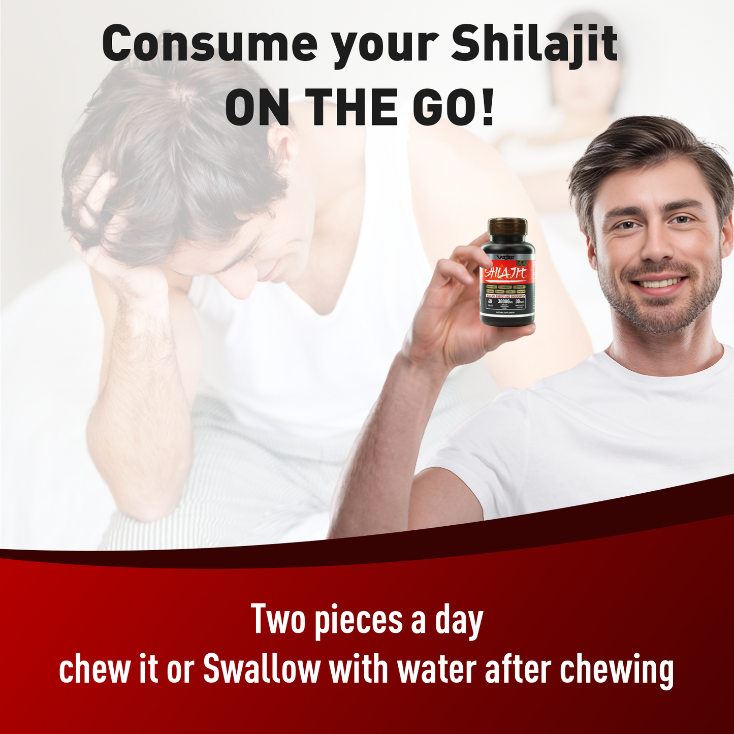 Vajsp Shilajit 7-in-1 Energy and Endurance Supplement