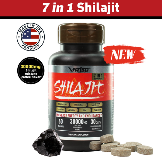 Vajsp Shilajit 7-in-1 Energy and Endurance Supplement